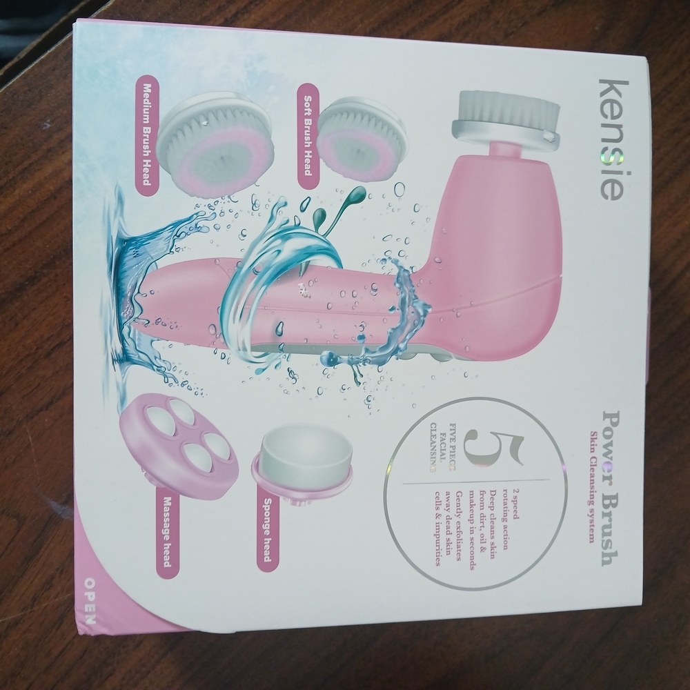 Kensie Pink Power Brush Skin Cleansing System